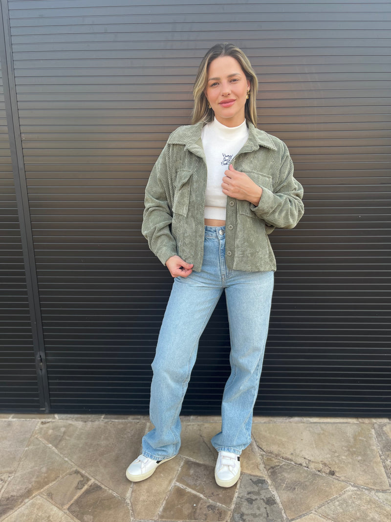 Camisa Cris - Cotelê - Kali Store