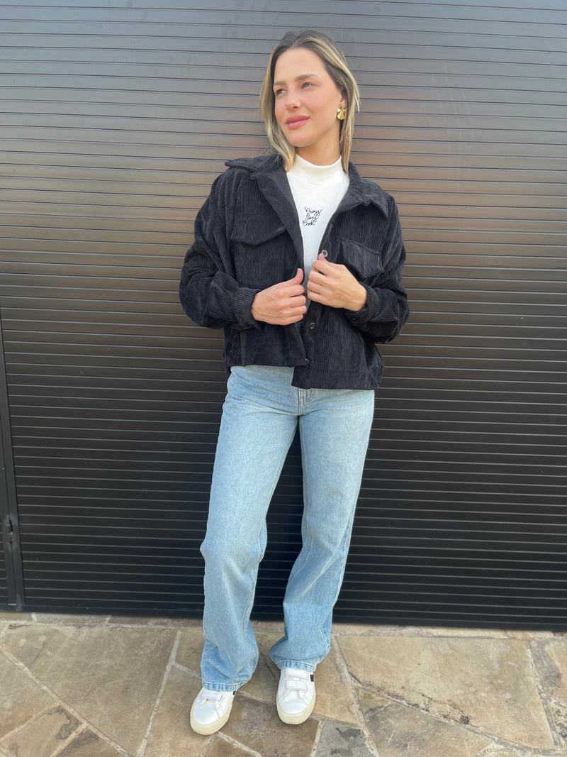 Camisa Cris - Cotelê - Kali Store