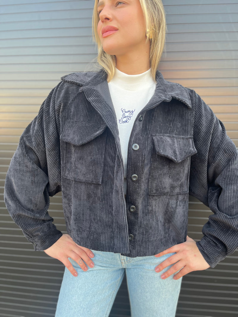 Camisa Cris - Cotelê - Kali Store
