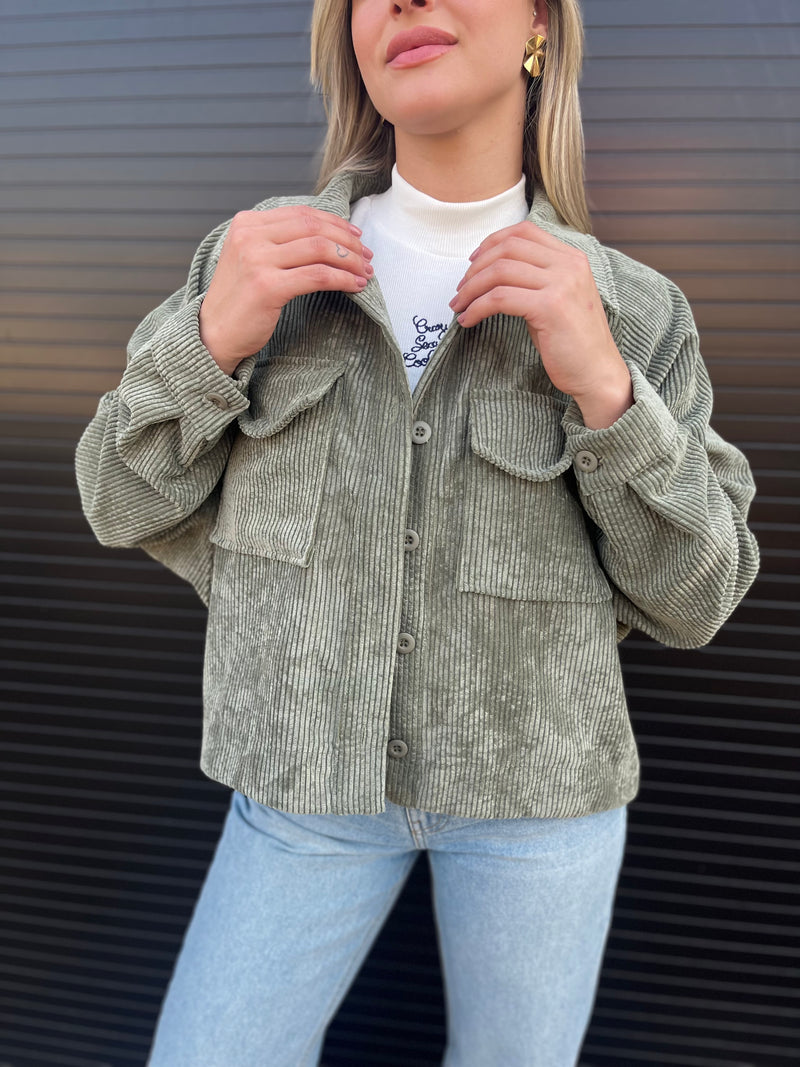 Camisa Cris - Cotelê - Kali Store